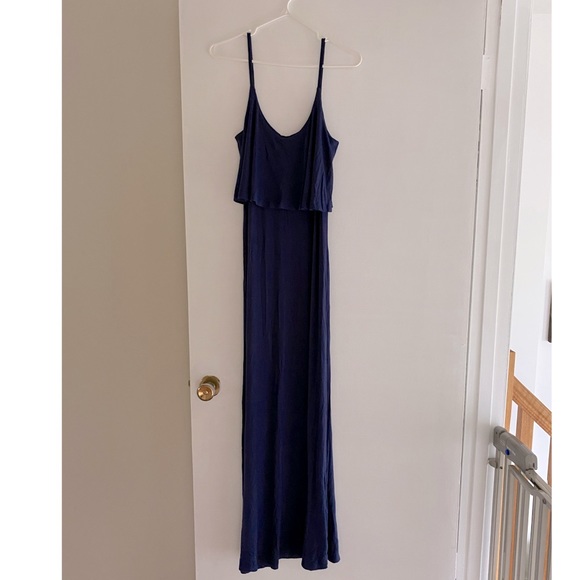 🌼 2/$25 ASOS Navy Maternity Maxi Dress - Picture 2 of 4